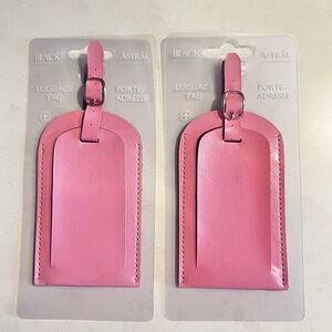 Blacks Luggage Tags Set - Pink